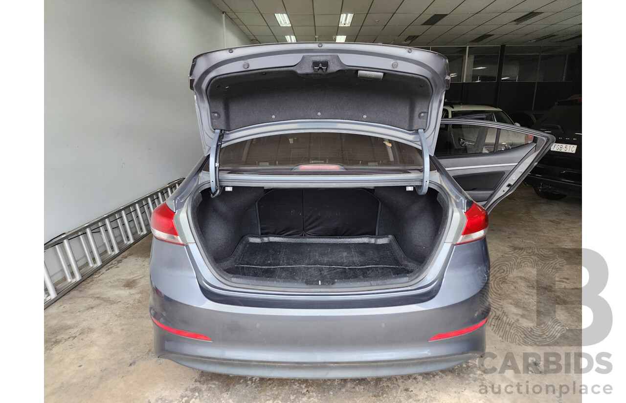 7/2016 Hyundai Elantra 4d Sedan Grey 2.0L