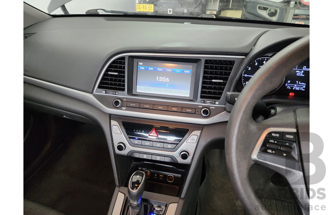 7/2016 Hyundai Elantra 4d Sedan Grey 2.0L