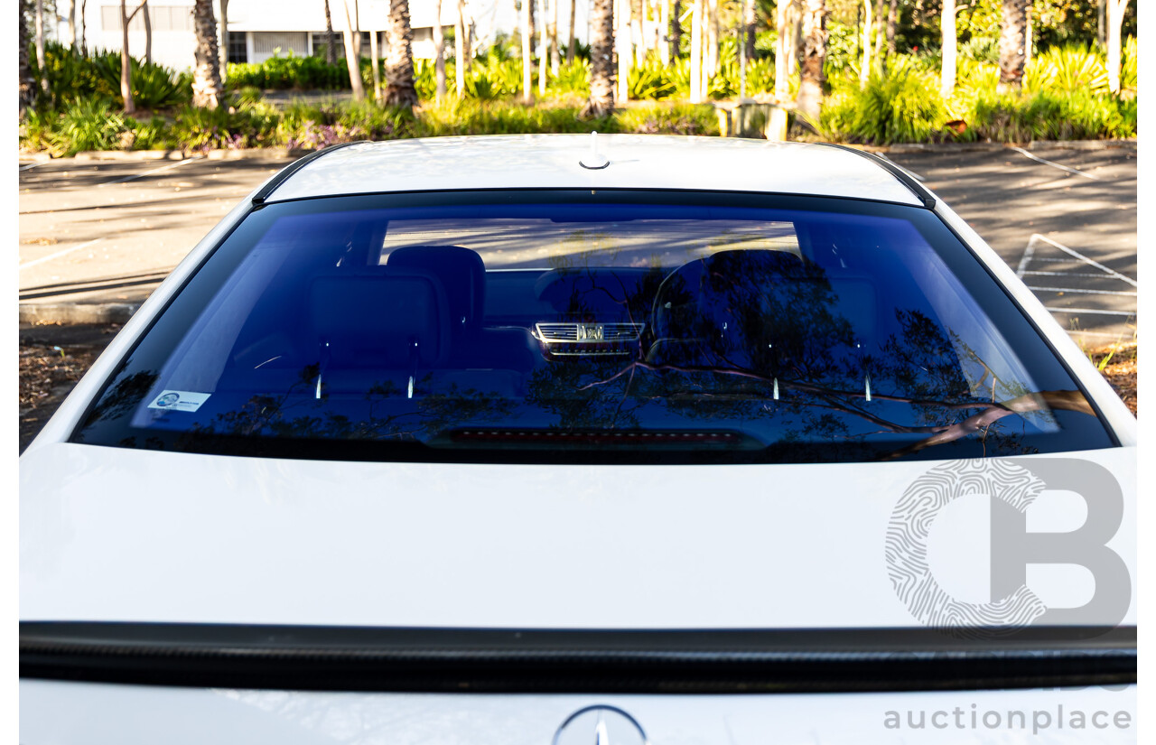 6/2008 Mercedes-Benz S63L AMG 221 07 Upgrade 4d Sedan Designo Mystic White II V8 6.2L - IMPORT