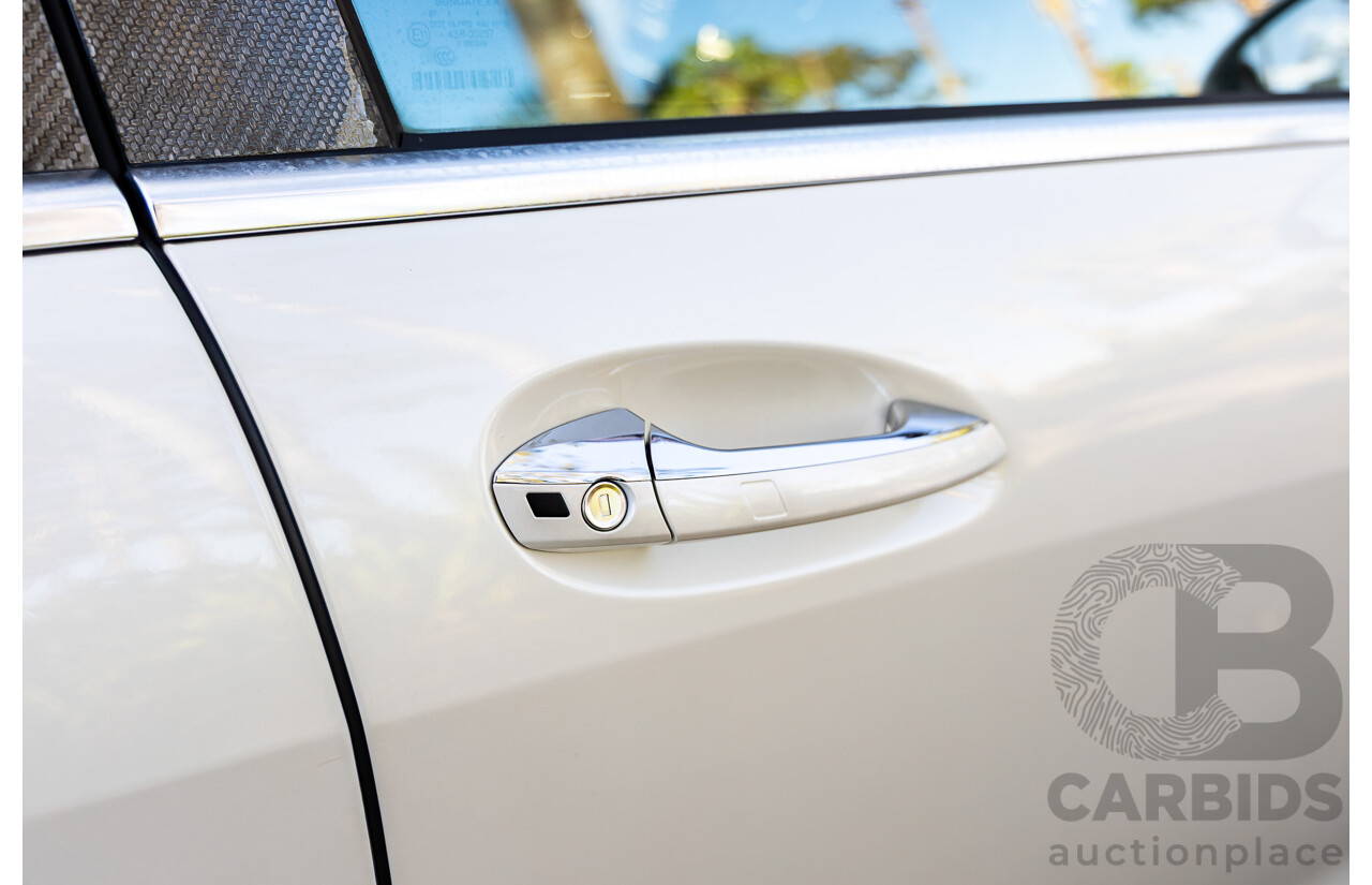 6/2008 Mercedes-Benz S63L AMG 221 07 Upgrade 4d Sedan Designo Mystic White II V8 6.2L - IMPORT