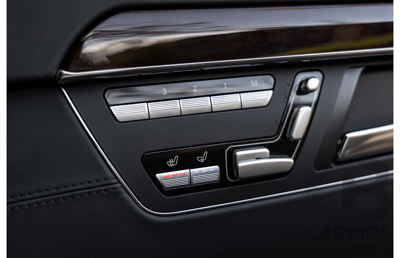 6/2008 Mercedes-Benz S63L AMG 221 07 Upgrade 4d Sedan Designo Mystic White II V8 6.2L - IMPORT