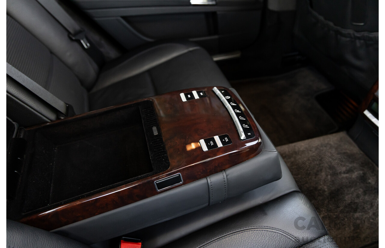 6/2008 Mercedes-Benz S63L AMG 221 07 Upgrade 4d Sedan Designo Mystic White II V8 6.2L - IMPORT