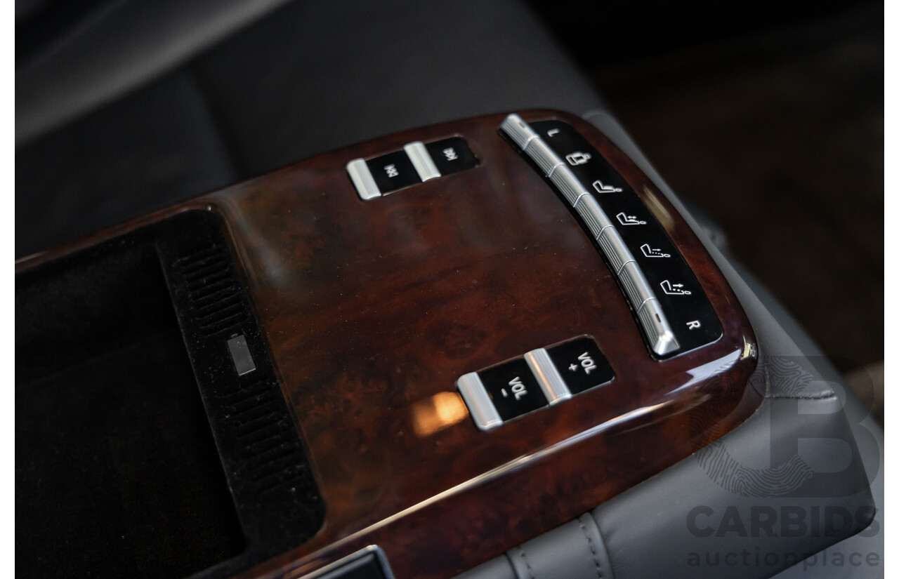 6/2008 Mercedes-Benz S63L AMG 221 07 Upgrade 4d Sedan Designo Mystic White II V8 6.2L - IMPORT