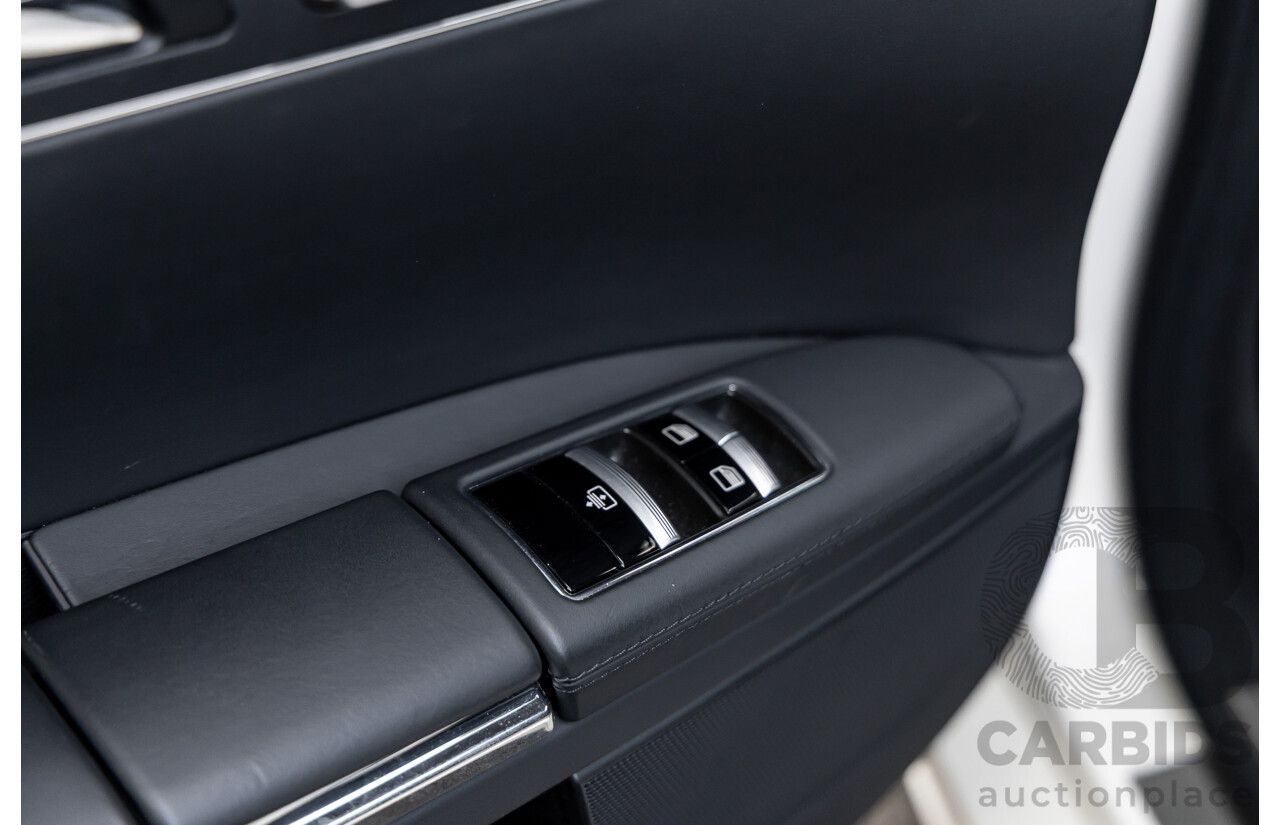 6/2008 Mercedes-Benz S63L AMG 221 07 Upgrade 4d Sedan Designo Mystic White II V8 6.2L - IMPORT