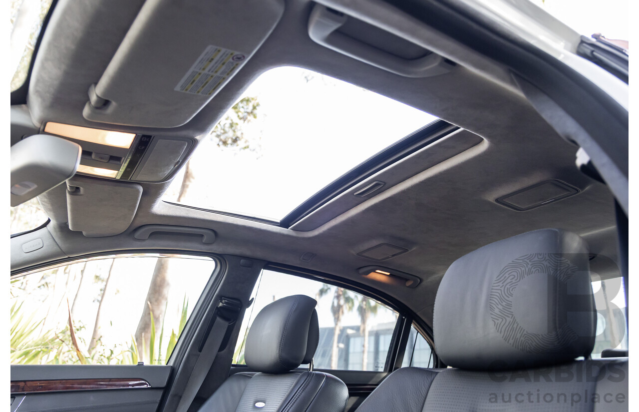 6/2008 Mercedes-Benz S63L AMG 221 07 Upgrade 4d Sedan Designo Mystic White II V8 6.2L - IMPORT