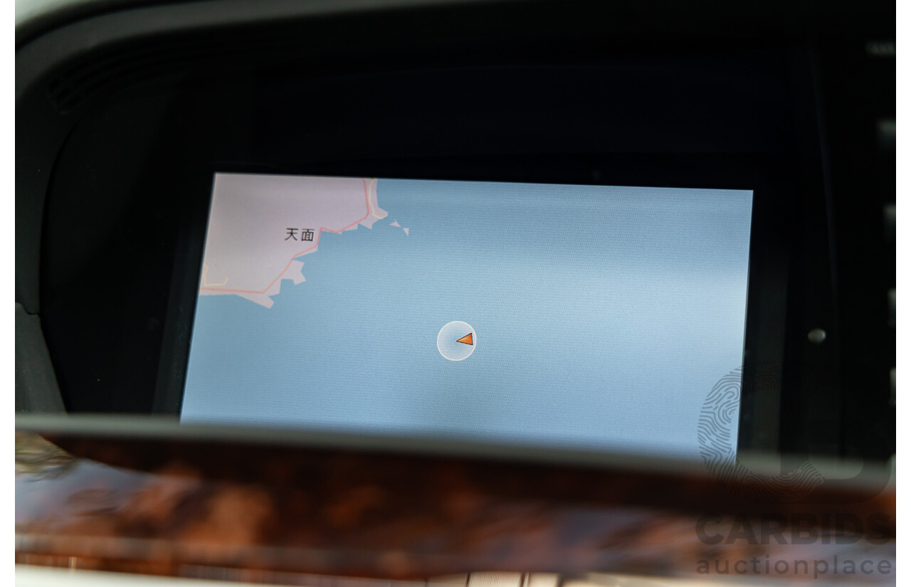 6/2008 Mercedes-Benz S63L AMG 221 07 Upgrade 4d Sedan Designo Mystic White II V8 6.2L - IMPORT