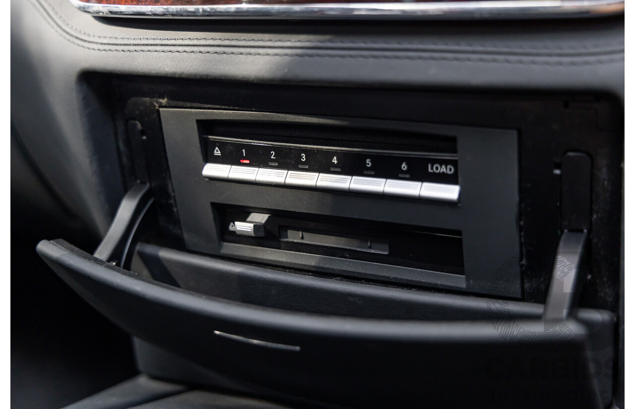 6/2008 Mercedes-Benz S63L AMG 221 07 Upgrade 4d Sedan Designo Mystic White II V8 6.2L - IMPORT