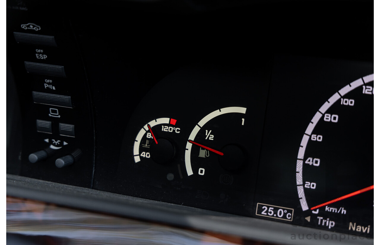 6/2008 Mercedes-Benz S63L AMG 221 07 Upgrade 4d Sedan Designo Mystic White II V8 6.2L - IMPORT