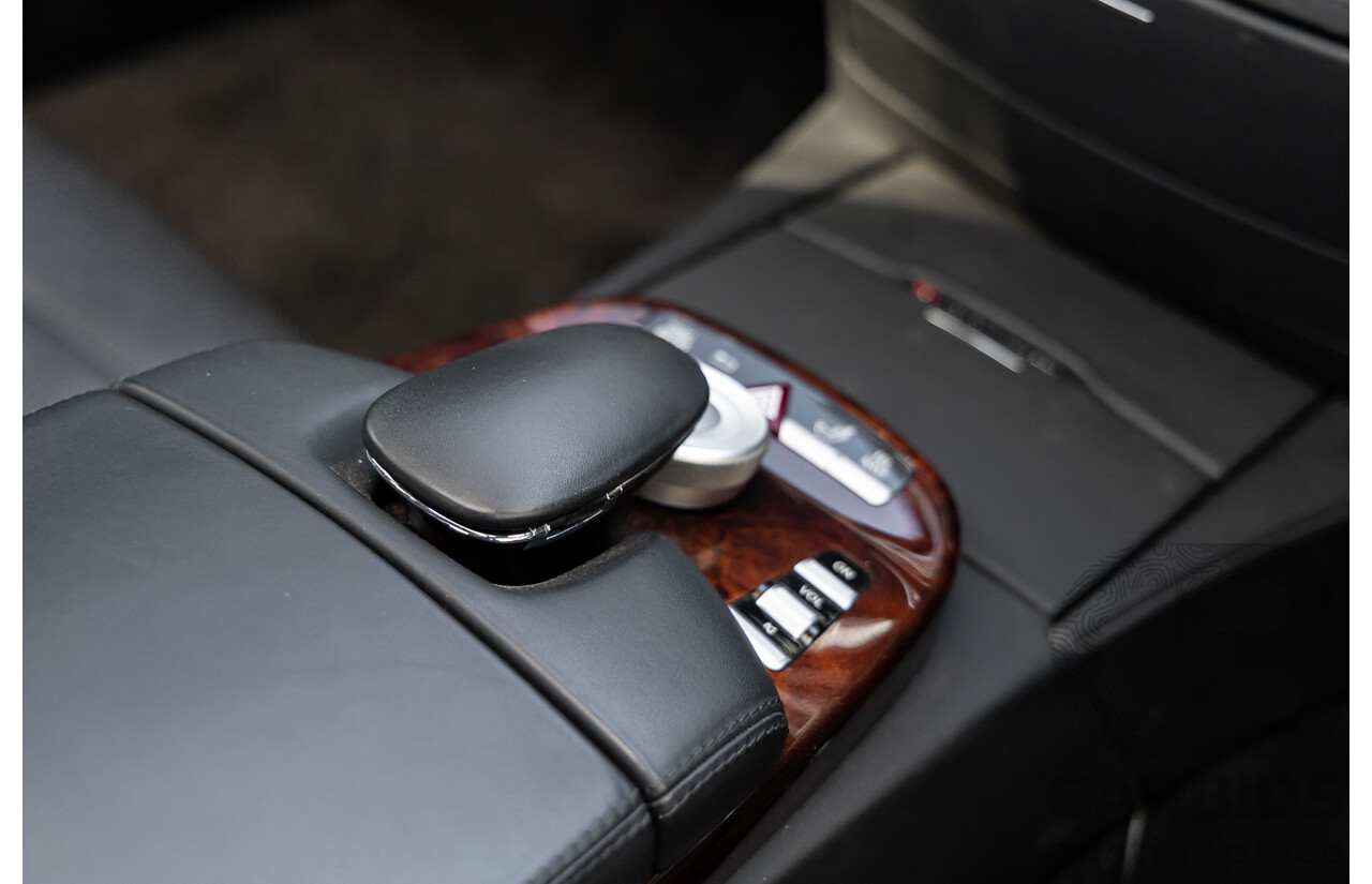 6/2008 Mercedes-Benz S63L AMG 221 07 Upgrade 4d Sedan Designo Mystic White II V8 6.2L - IMPORT