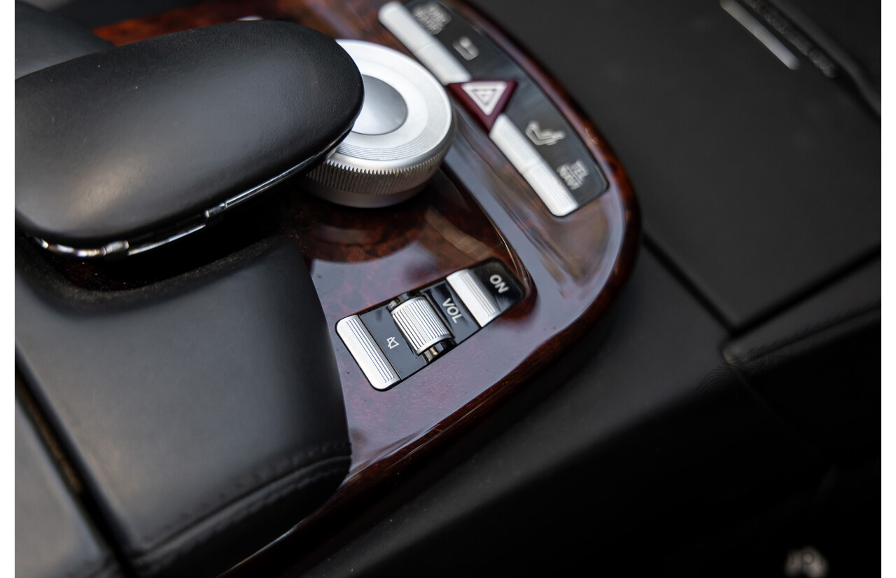 6/2008 Mercedes-Benz S63L AMG 221 07 Upgrade 4d Sedan Designo Mystic White II V8 6.2L - IMPORT