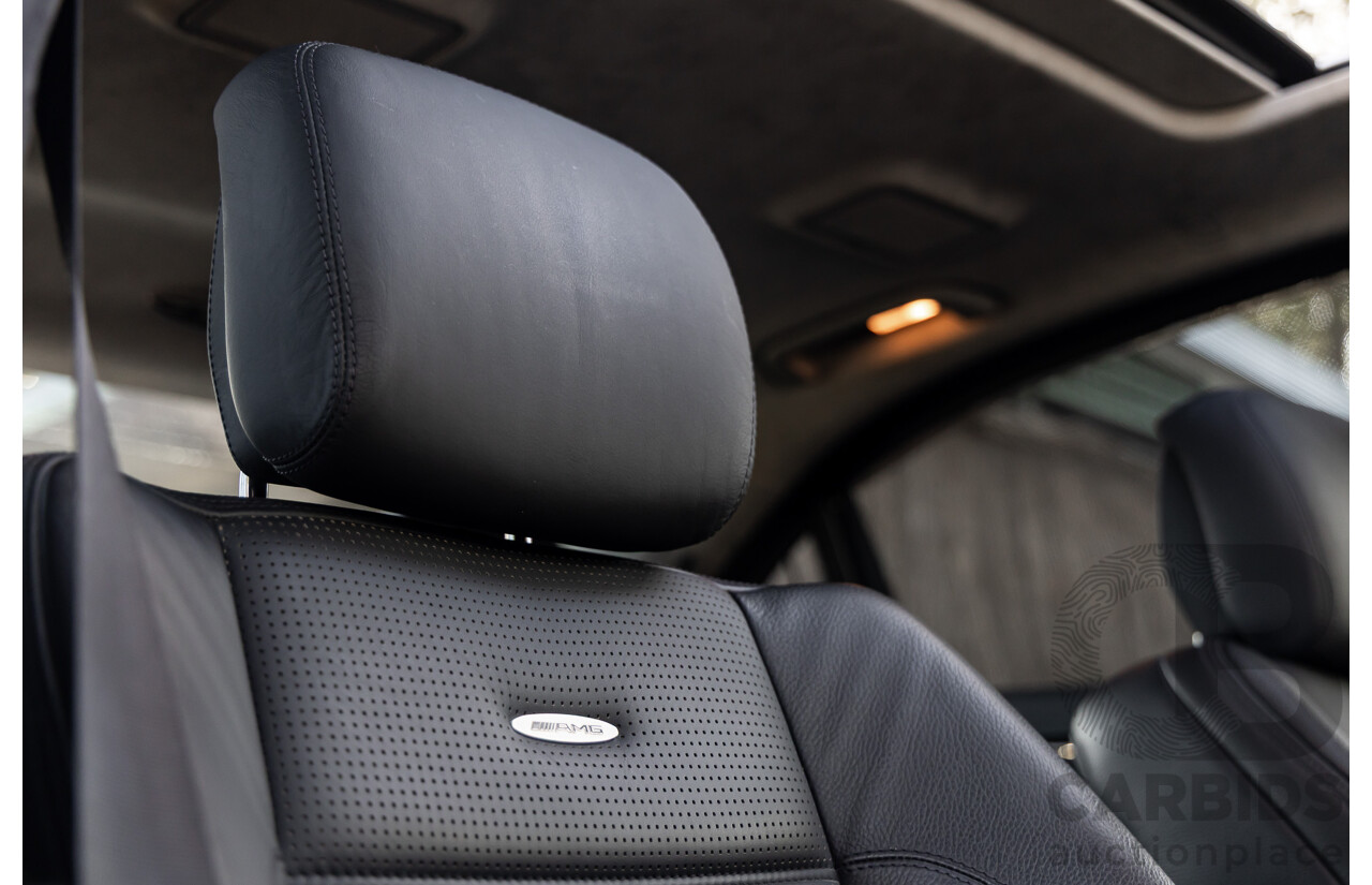 6/2008 Mercedes-Benz S63L AMG 221 07 Upgrade 4d Sedan Designo Mystic White II V8 6.2L - IMPORT