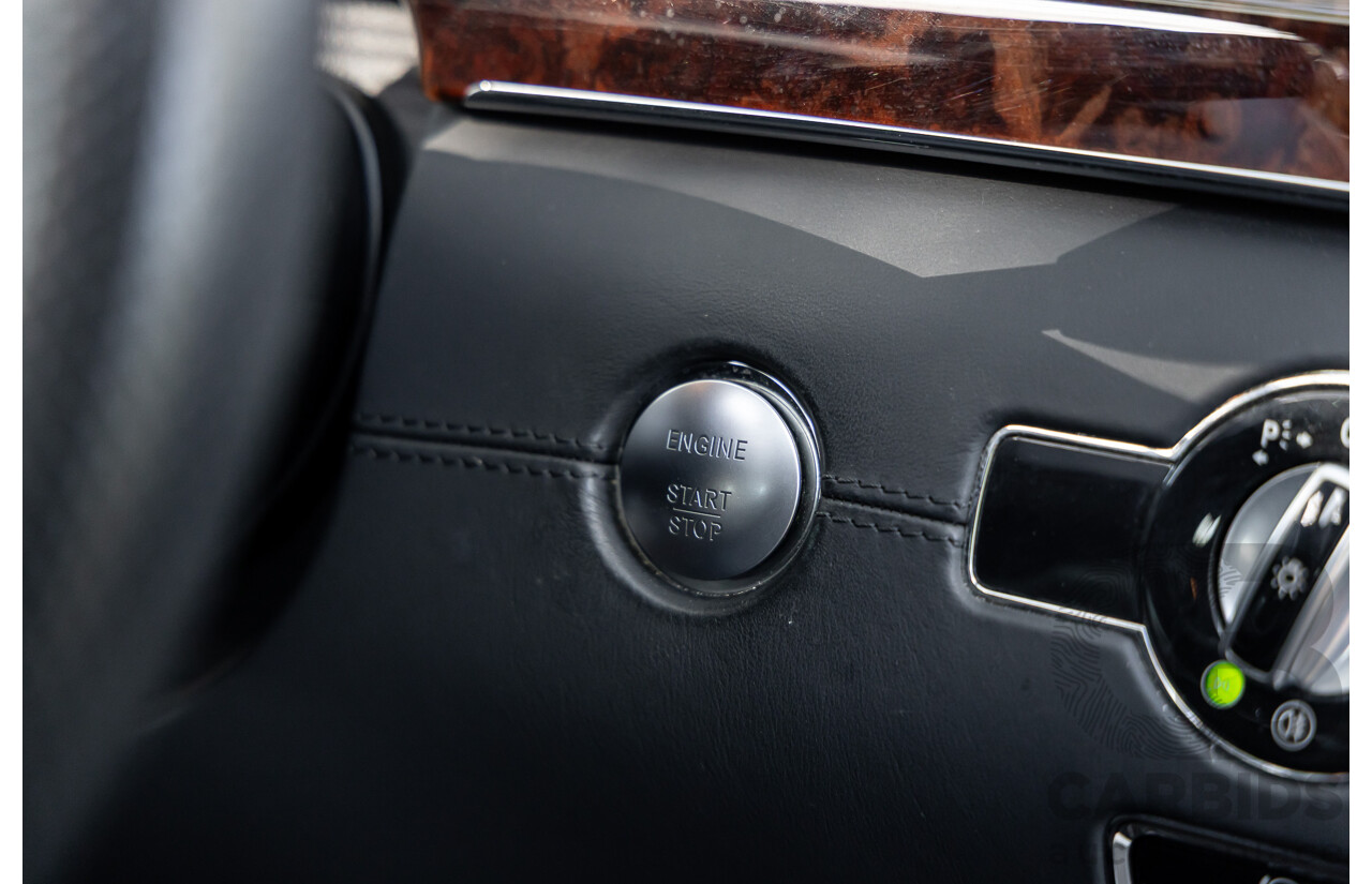 6/2008 Mercedes-Benz S63L AMG 221 07 Upgrade 4d Sedan Designo Mystic White II V8 6.2L - IMPORT