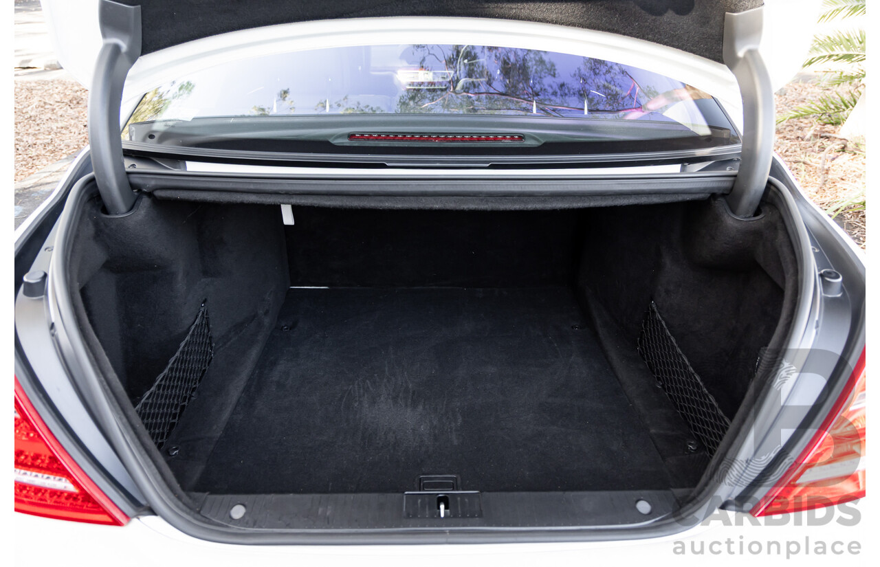 6/2008 Mercedes-Benz S63L AMG 221 07 Upgrade 4d Sedan Designo Mystic White II V8 6.2L - IMPORT