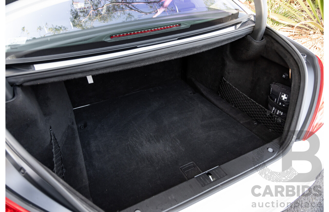 6/2008 Mercedes-Benz S63L AMG 221 07 Upgrade 4d Sedan Designo Mystic White II V8 6.2L - IMPORT