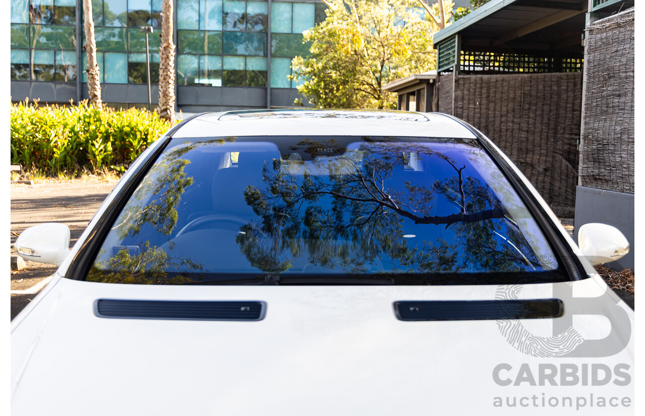 6/2008 Mercedes-Benz S63L AMG 221 07 Upgrade 4d Sedan Designo Mystic White II V8 6.2L - IMPORT