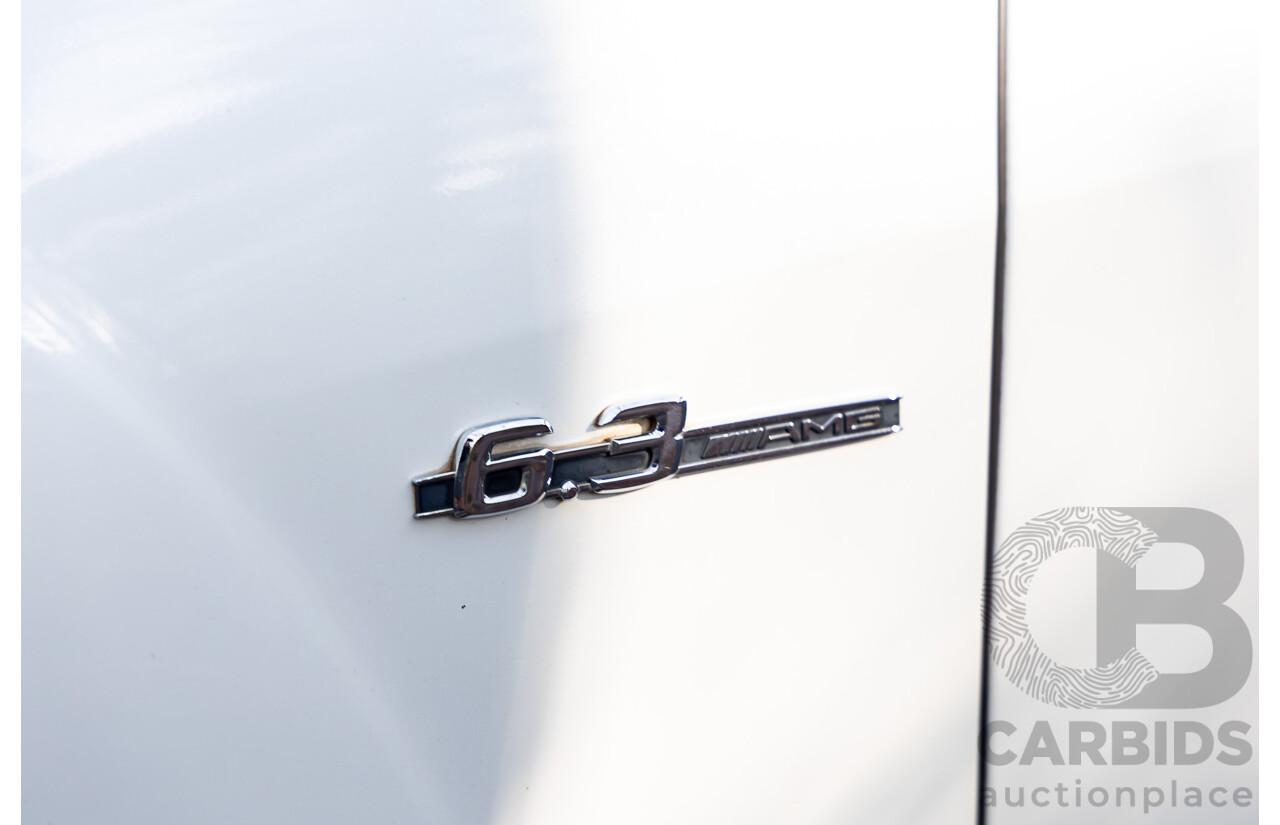 6/2008 Mercedes-Benz S63L AMG 221 07 Upgrade 4d Sedan Designo Mystic White II V8 6.2L - IMPORT