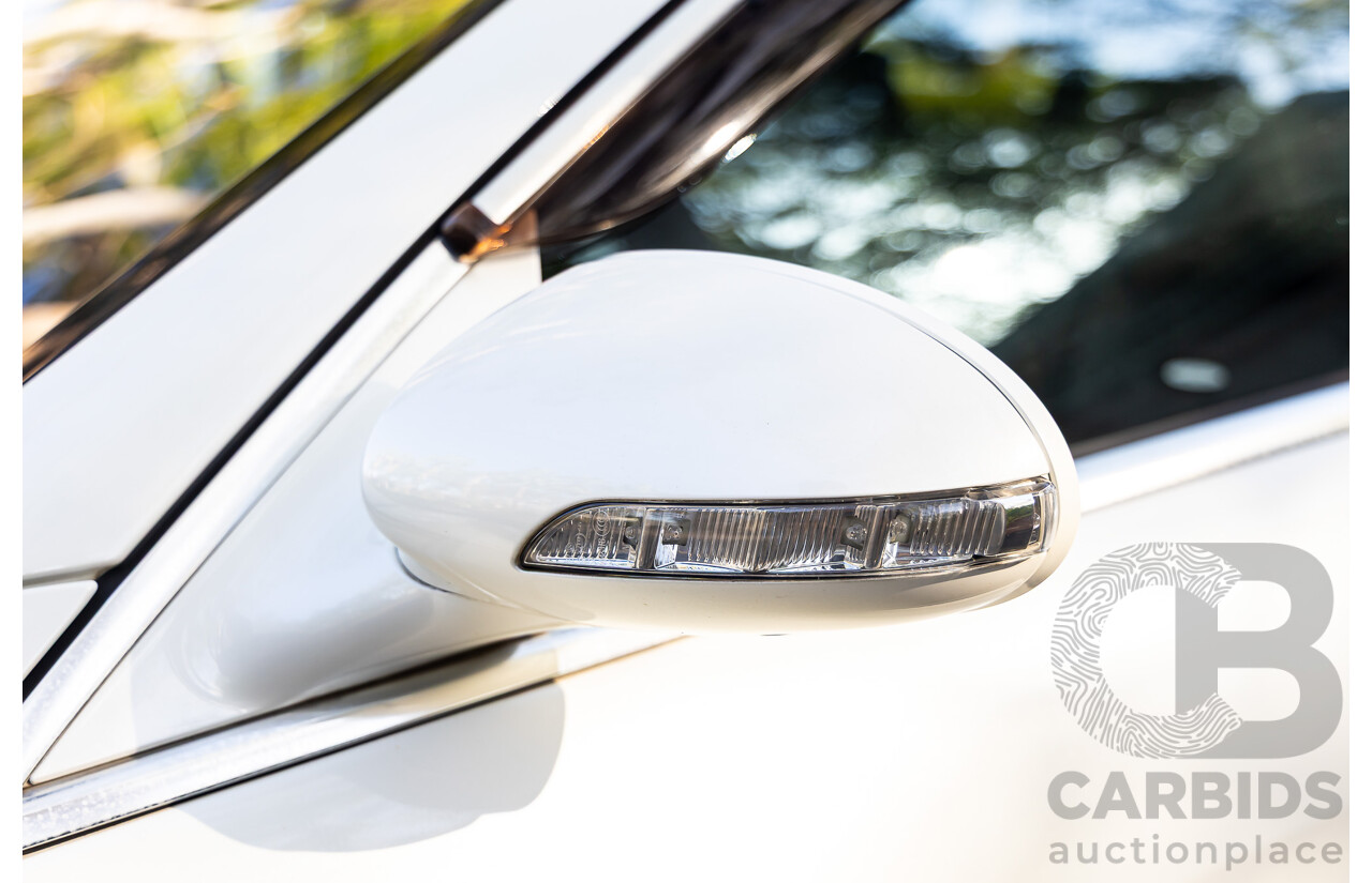 6/2008 Mercedes-Benz S63L AMG 221 07 Upgrade 4d Sedan Designo Mystic White II V8 6.2L - IMPORT
