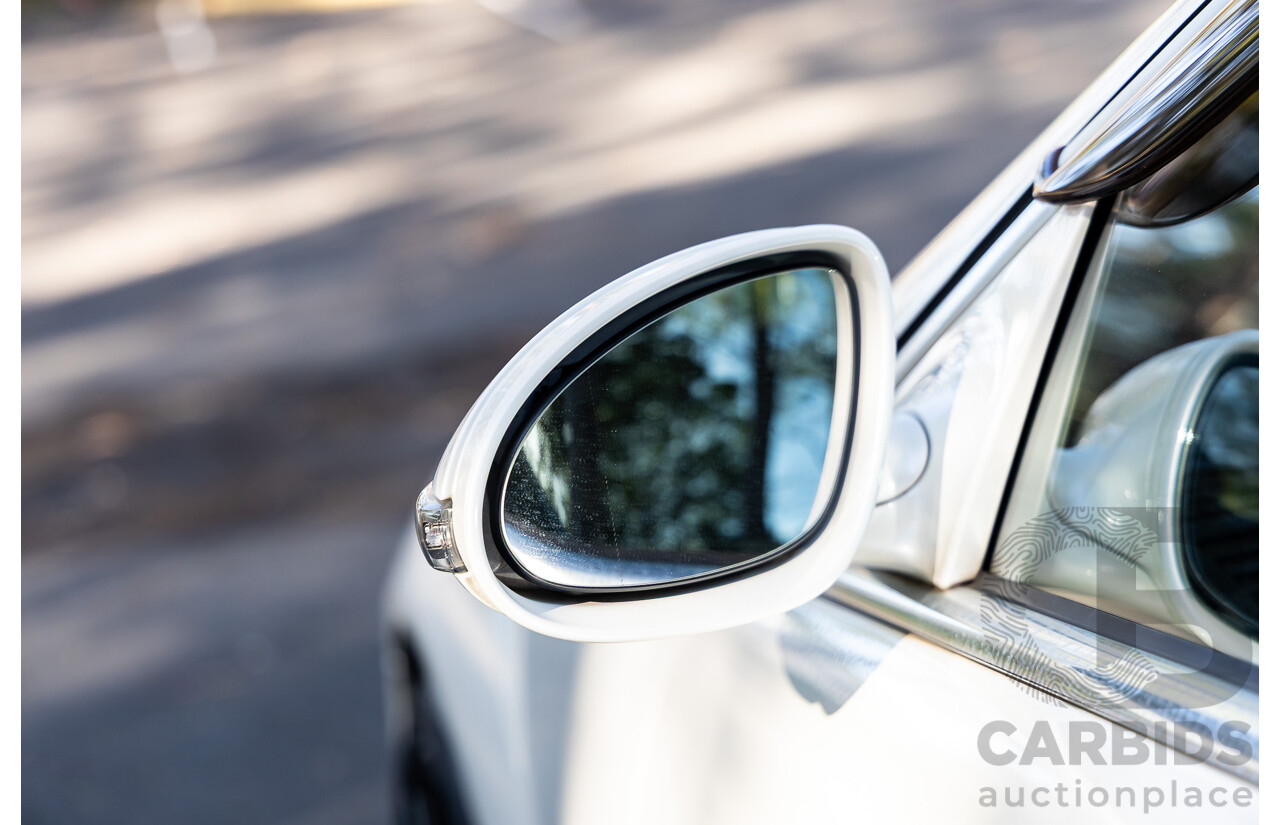 6/2008 Mercedes-Benz S63L AMG 221 07 Upgrade 4d Sedan Designo Mystic White II V8 6.2L - IMPORT