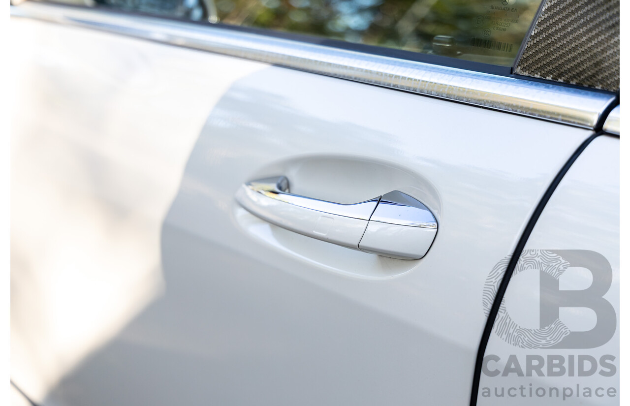 6/2008 Mercedes-Benz S63L AMG 221 07 Upgrade 4d Sedan Designo Mystic White II V8 6.2L - IMPORT