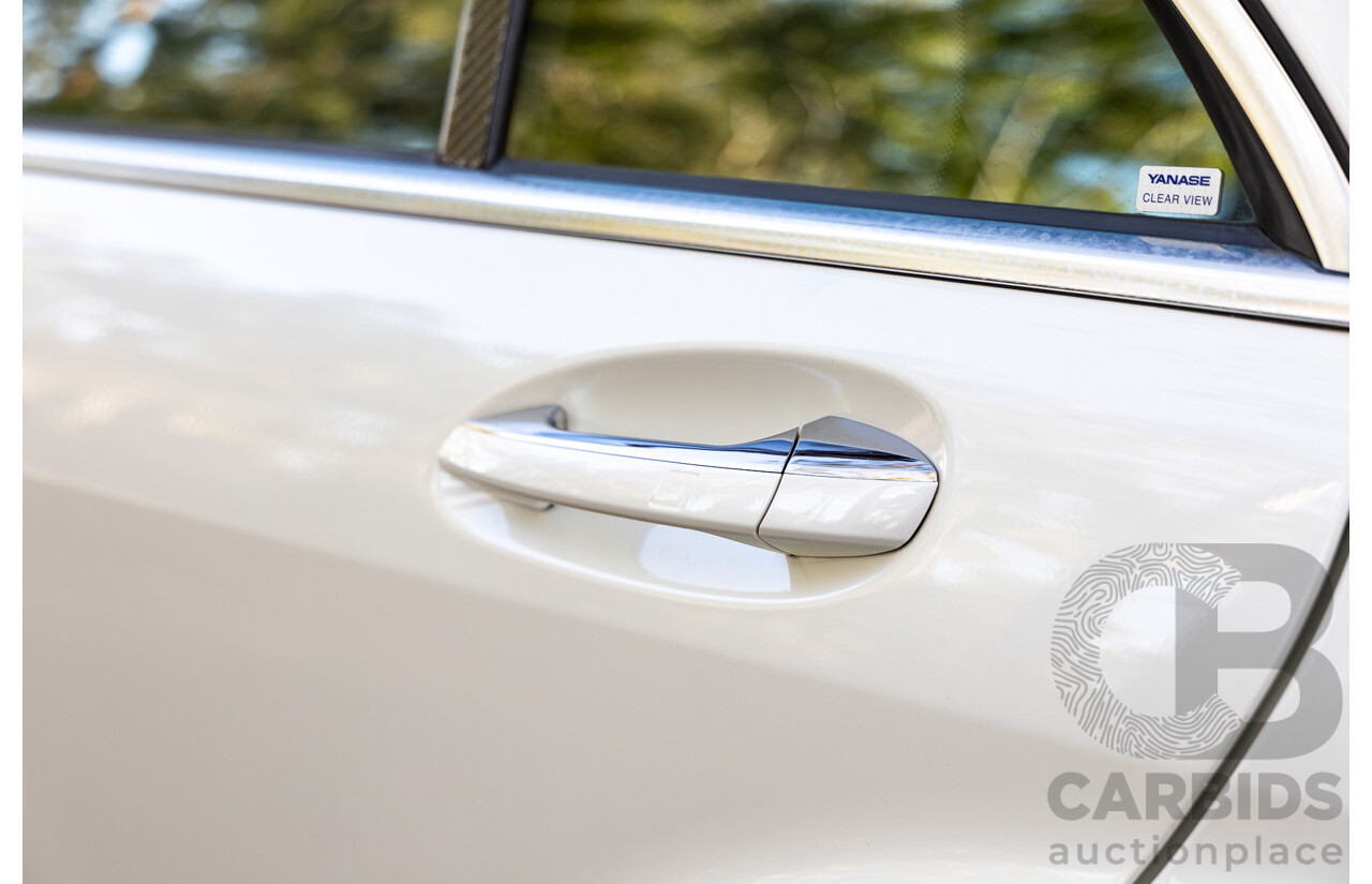 6/2008 Mercedes-Benz S63L AMG 221 07 Upgrade 4d Sedan Designo Mystic White II V8 6.2L - IMPORT