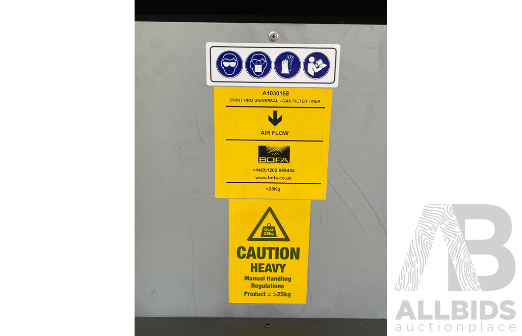 BOFA Air Filtration Unit for LEF-12