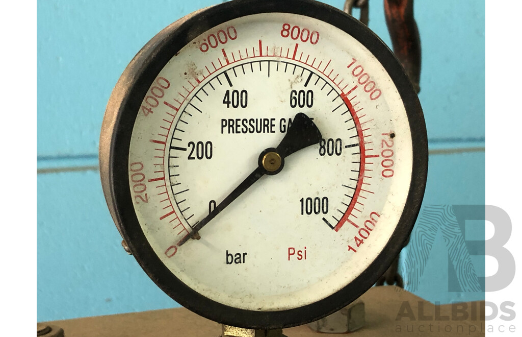 14000 PSI Hydraulic Press and Accessories