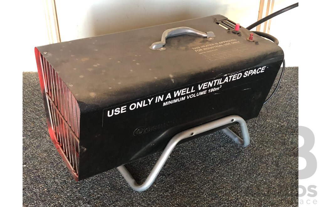 Gasmate Fan Heater with Gas Bottle