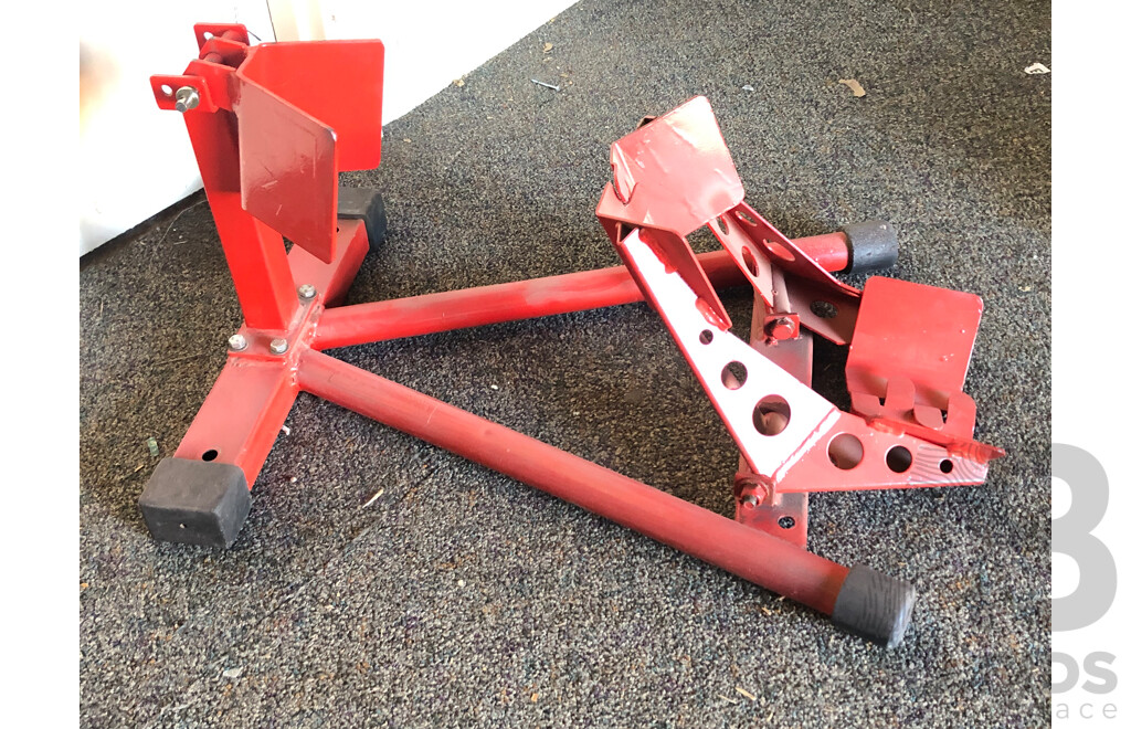 Roll on Motorcycle Stand