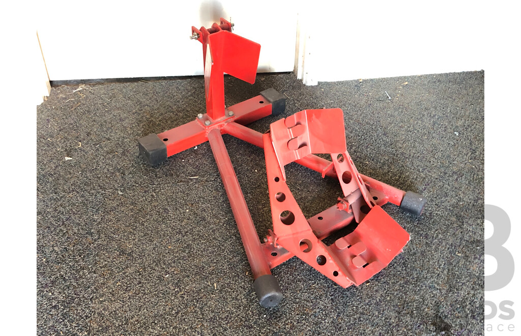 Roll on Motorcycle Stand