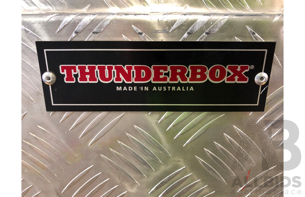 Thunderbox Checkerplate Tool Box