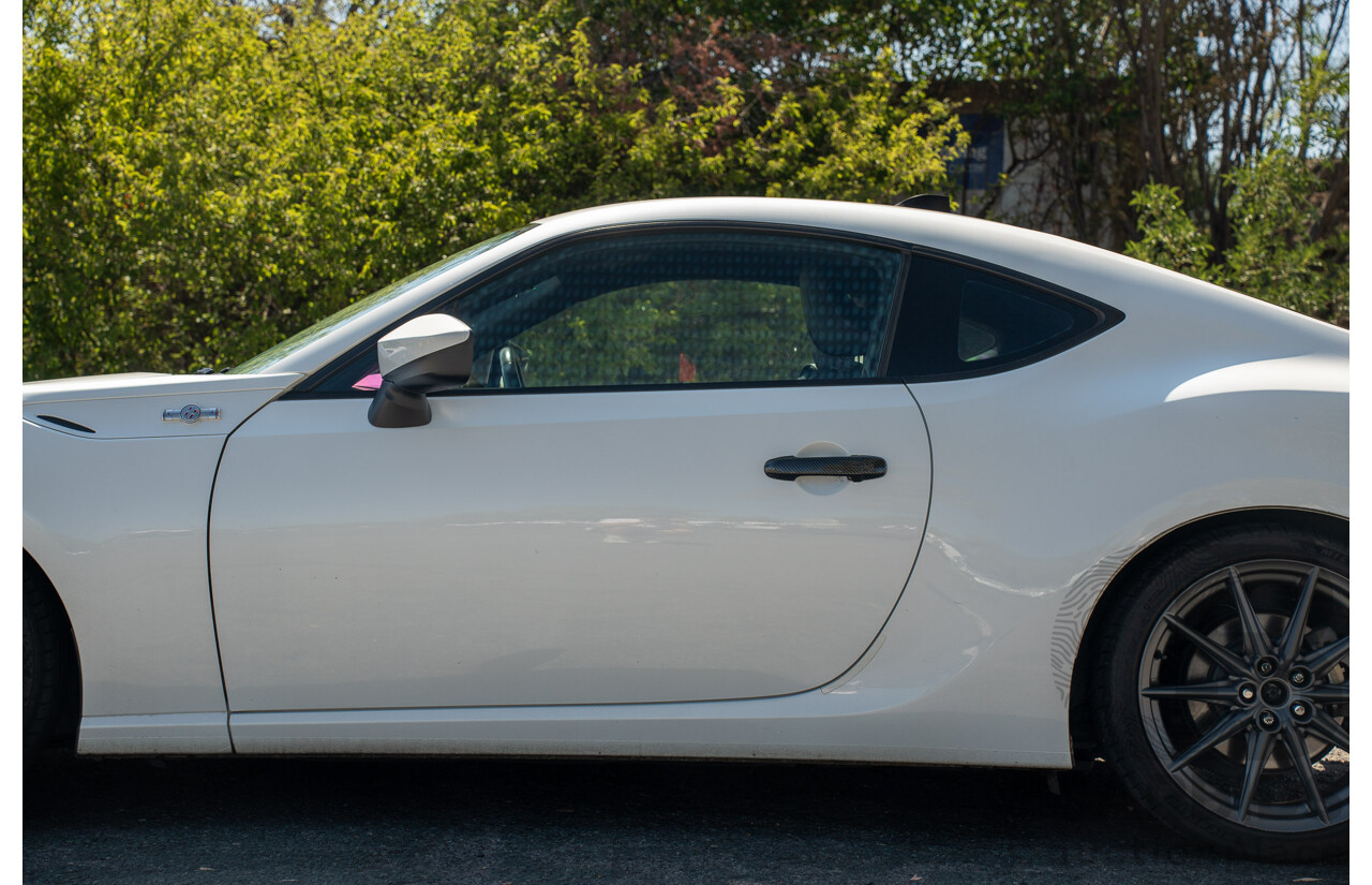 5/2013 Toyota 86 GTS ZN6 2d Coupe Pegasus White Metallic HKS Supercharged 2.0L - Modified
