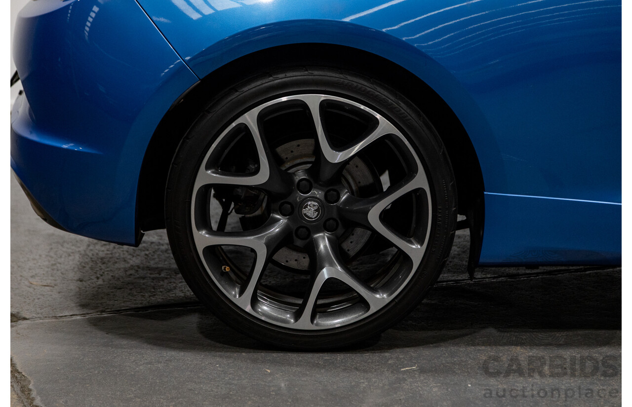 11/2015 Holden Astra VXR PJ 3d Hatchback Arden Blue metallic Turbo 2.0L