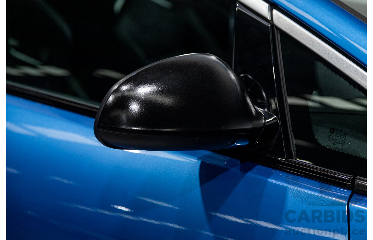 11/2015 Holden Astra VXR PJ 3d Hatchback Arden Blue metallic Turbo 2.0L