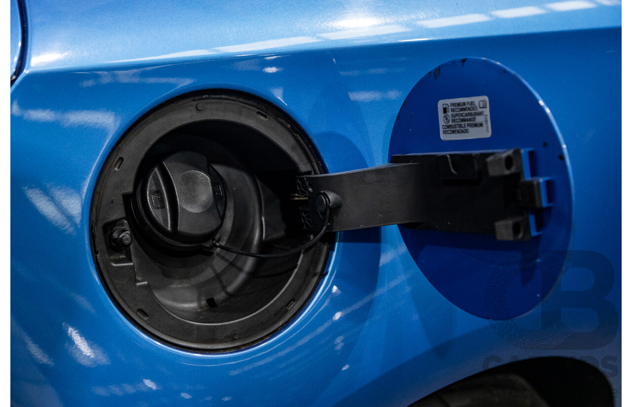 11/2015 Holden Astra VXR PJ 3d Hatchback Arden Blue metallic Turbo 2.0L