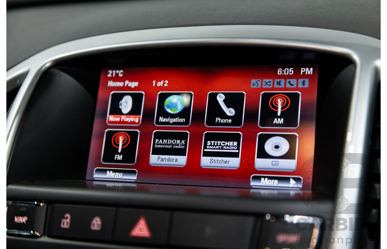 11/2015 Holden Astra VXR PJ 3d Hatchback Arden Blue metallic Turbo 2.0L