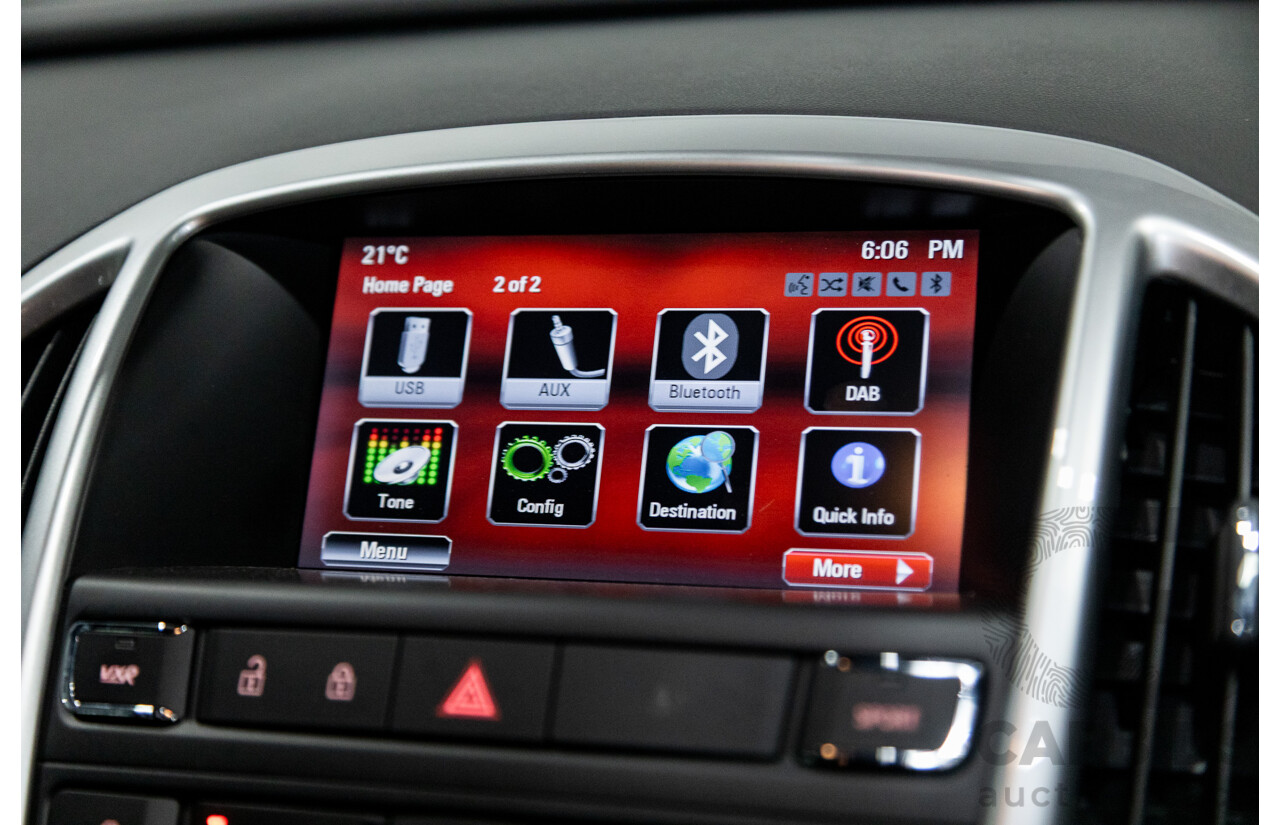 11/2015 Holden Astra VXR PJ 3d Hatchback Arden Blue metallic Turbo 2.0L