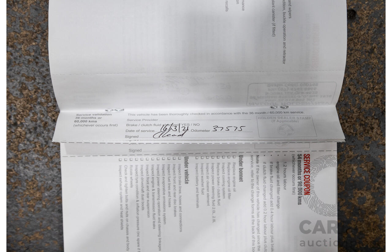 11/2015 Holden Astra VXR PJ 3d Hatchback Arden Blue metallic Turbo 2.0L