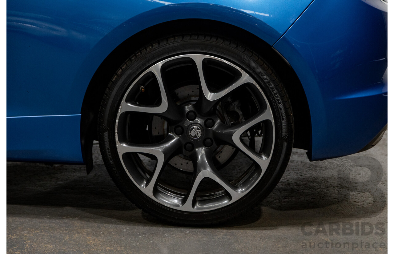 11/2015 Holden Astra VXR PJ 3d Hatchback Arden Blue metallic Turbo 2.0L