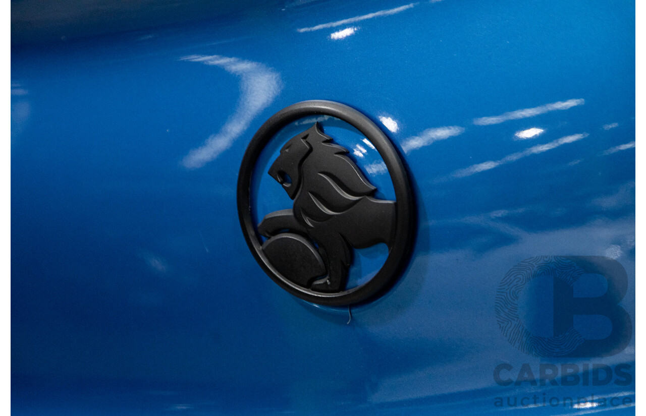 11/2015 Holden Astra VXR PJ 3d Hatchback Arden Blue metallic Turbo 2.0L