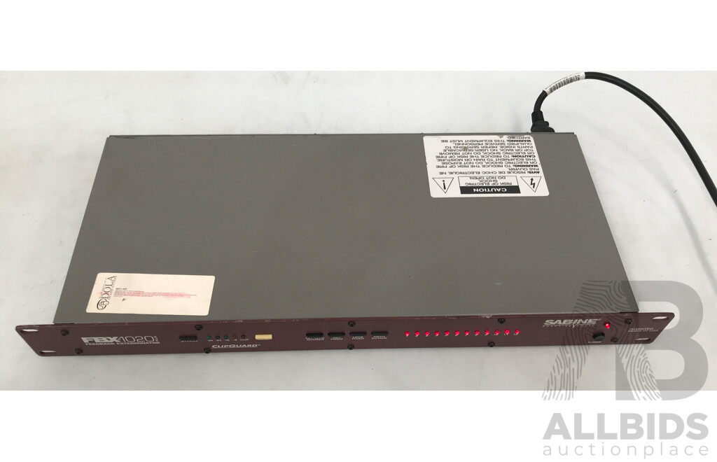 Sabine FBX-1020 Feedback Exterminator