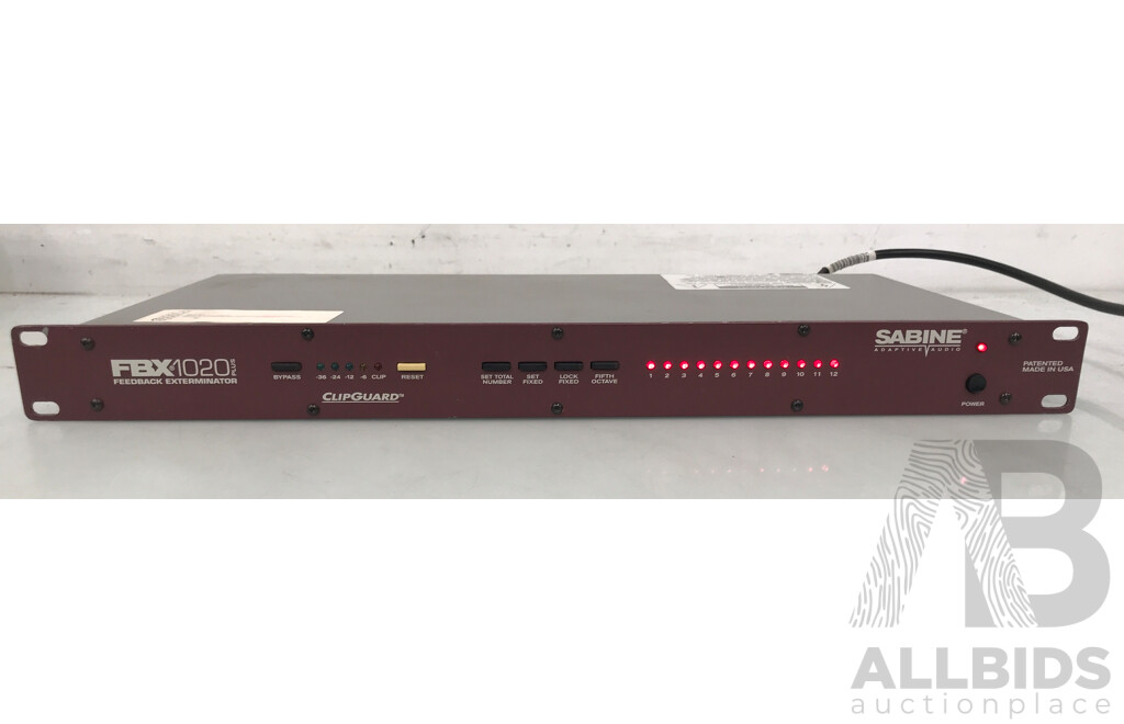 Sabine FBX-1020 Feedback Exterminator