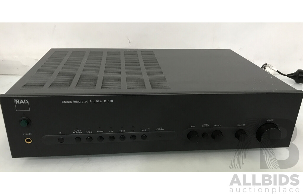 NAD (C350) Stereo Integrated Amplifier