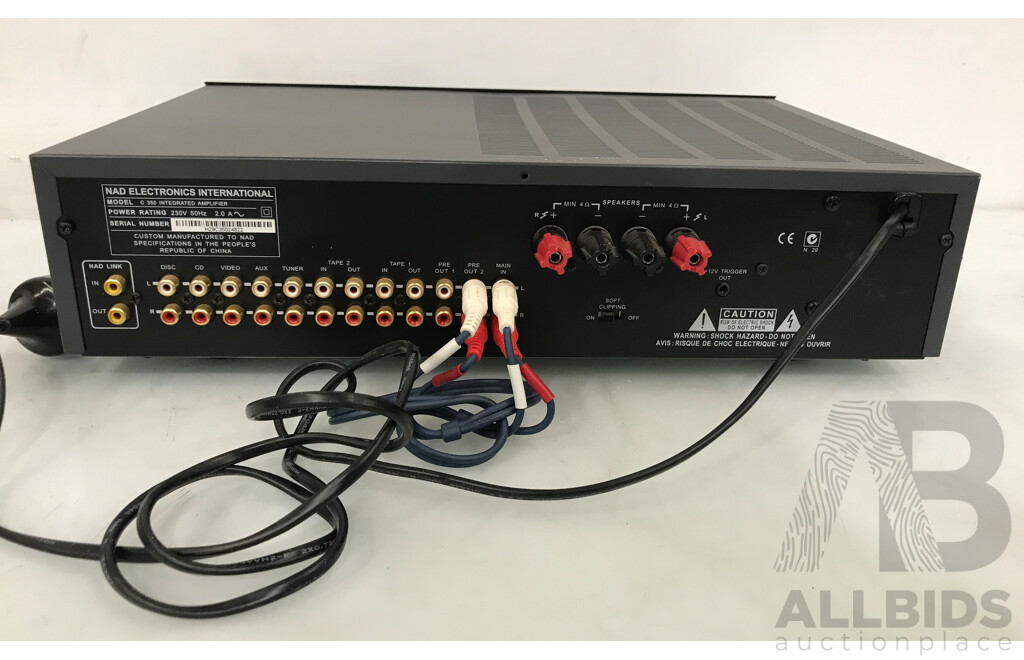 NAD (C350) Stereo Integrated Amplifier