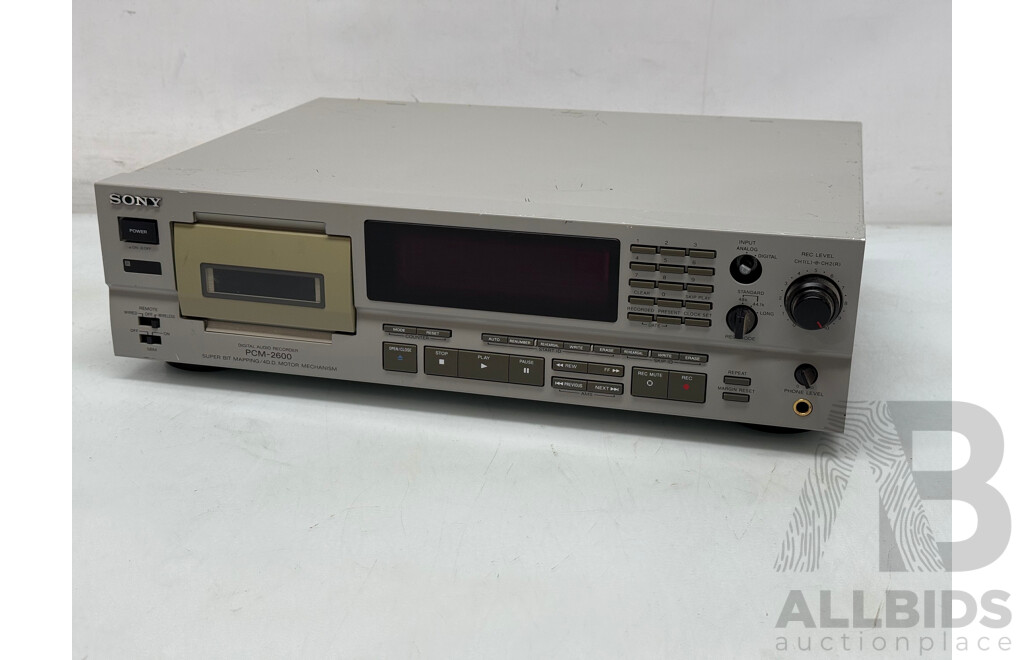 Sony Digital Audio Tape Recorder