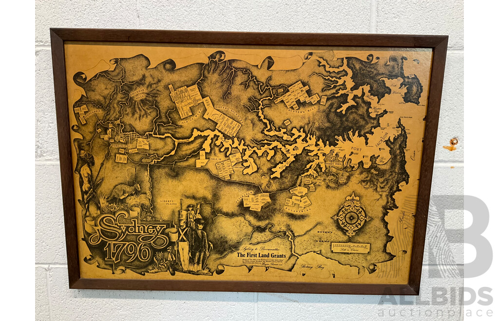 Framed Pictures of Sydney - Lot of 3