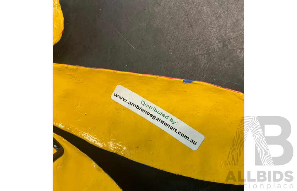 Bulk Lot of Metal Decoration Iron Wall Art Reptile/ Butterfly /Dragonfly/Frog