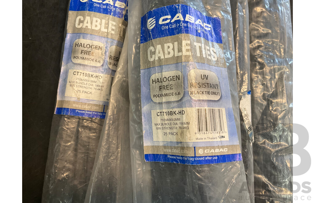 Assorted Trimmer Line & Cable Ties