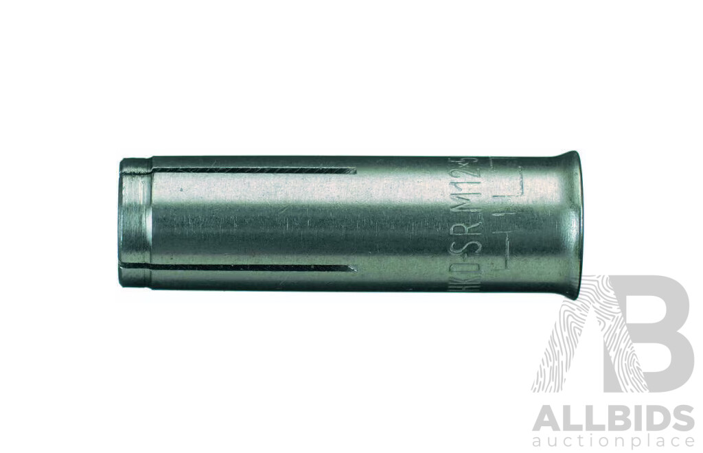 50 PCS HILTI Drop-in Anchor Flush Anchor HKD-SR M12x50 (247954) - Total in 2 Boxes - ORP $1,290