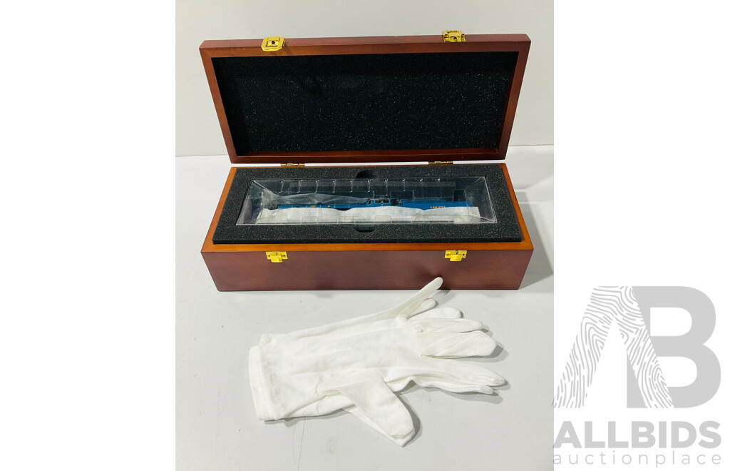 Boxed Marklin HO Scale 4-4-4 Steam Locomotive 3201 K.Bay.STS.B.