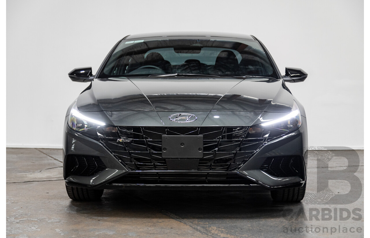 10/2023 Hyundai I30 N LINE CN7.V1 MY24 4D Sedan Amazon Grey 1.6L